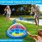 Inflatable Pool Shark Cornhole Game Set with Upgraded 5 Holes & 5 Bean Bags, Floating Swimming Pool Ring Toss Toys for Kids Adults Family for Summer Pool Party Beach Luau Game Water Carnival